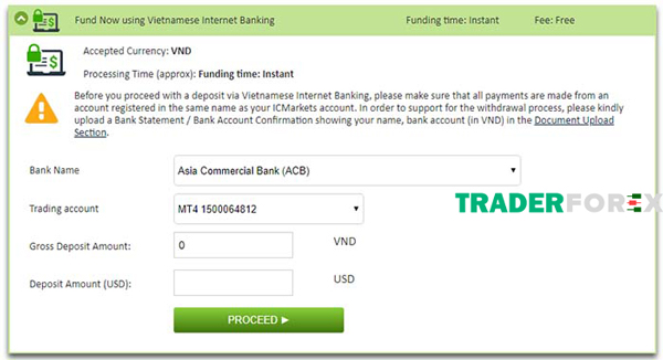 Giao dịch qua Internet Banking